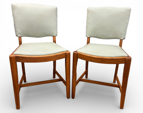 Pair 1960 dining chairs - pair,