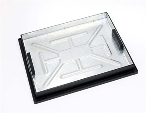 Durable recessed manhole cover - recessed,