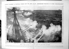 Old Lyddite Against Natural Target Off Irish Coast Dreadnought 1911 508TP 20th