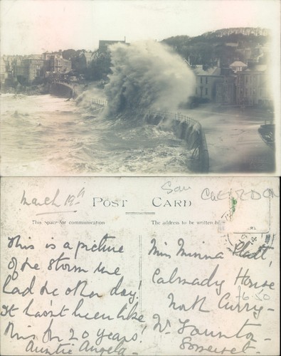 Stormy sea against - , a