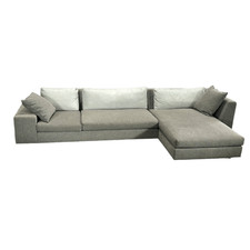 Ligne Roset Corner Grey Sofa