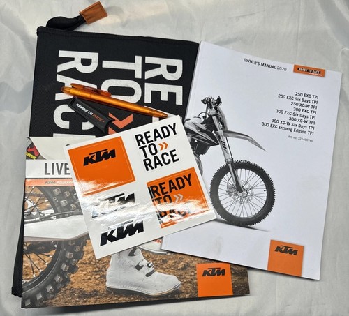 Original owners manual - owners, ktm