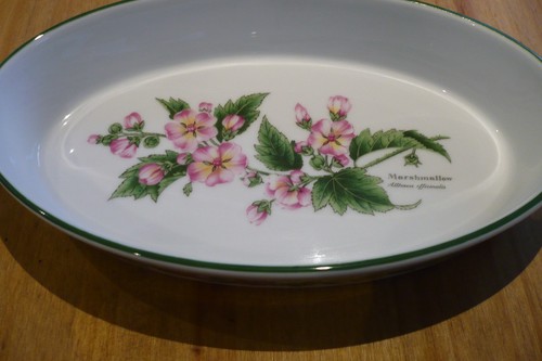 Royal worcester herbs oval - herbs,