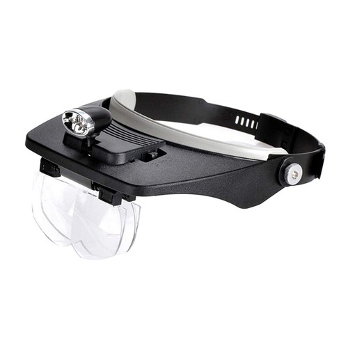 Head band magnifier - magnifier, with