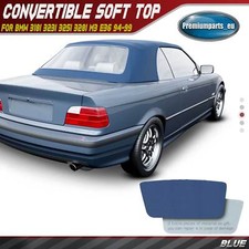 Blue Convertible Soft Top for BMW 318i 323i 325i 328i M3 E36 1994-1999 Brand New