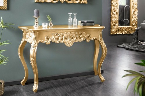 Console sideboard gold antique - console,