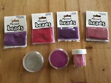NEW IN SEALED PACKETS, ACCENT BEADS, PAPERCRAFT, CARD MAKING, ARTS & CRAFT