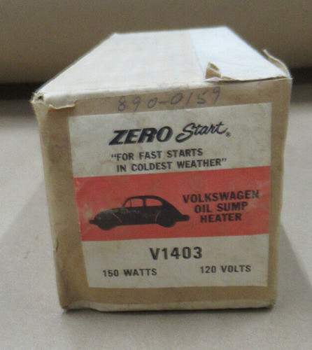 Zerostart v1403 volkswagen oil - zerostart,