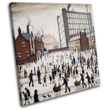 LS Lowry Street Scene Vintage