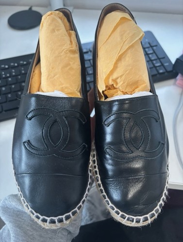 Chanel black espadrilles - 【chanel】black,