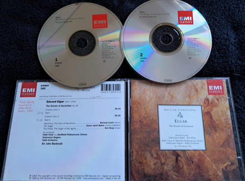 Elgar dream gerontius cd - gerontius,