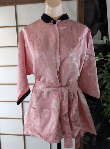 Vtg 1940s smoking jacket - smoking, robe