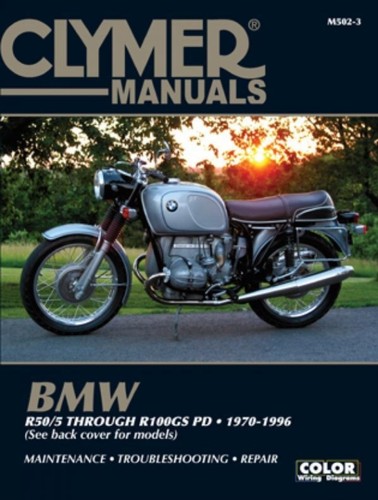 Bmw airhead r50 - r50/5, through