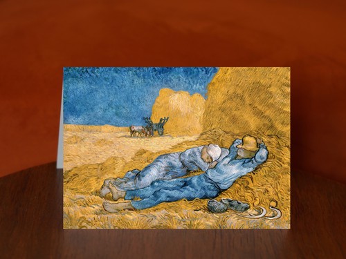 The siesta vincent van gogh - van,
