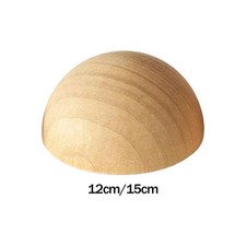 Half Wooden Ball for Crafts