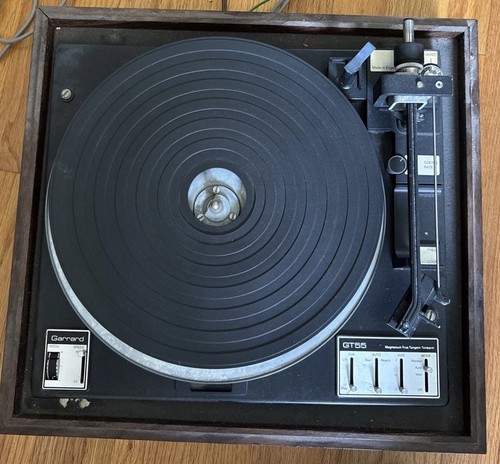 Garrard gt55 turntable - garrard,