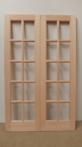 French door pair external - door,