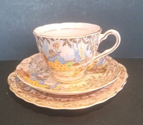 Colclough bone china crinoline - colclough,