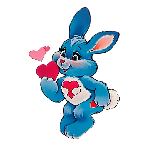 Swift heart rabbit vinyl car - swift,