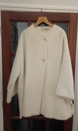 Vintage white mohair italian - vintage,