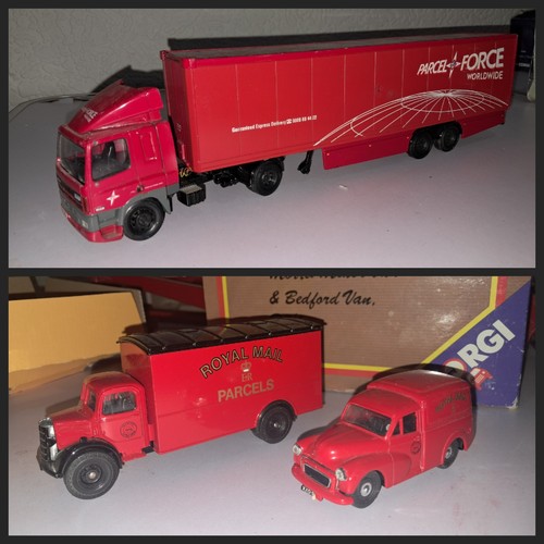 Parcel force artic truck - force,