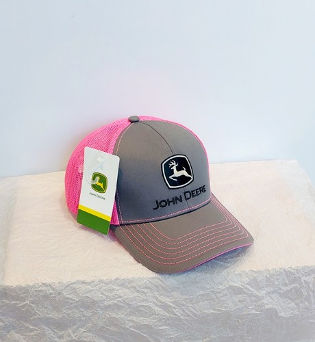 John deere pink mesh trucker - john,