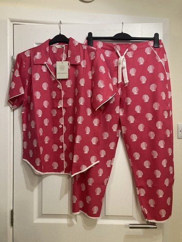 Cyberjammies pink shell print - shell,