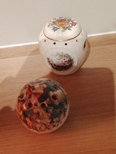Two vintage pomanders smaller - two,