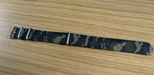 NATO G10 Camouflage Watch Strap 22mm. New. Size Small 27.5cm