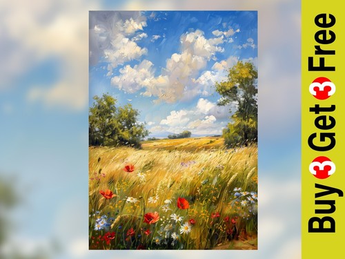 Golden meadow wildflower - golden,