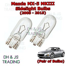For Mazda MX5 Front Sidelights Parking Lights Side Light Bulbs MX-5 MK3 (05-15)
