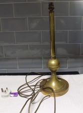 Vintage Brass Oil Lamp