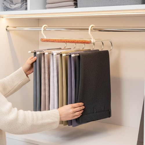 Multi layer pants hanger - multi-layer,