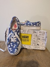 VANS x Peanuts Snoopy Skating Kids Shoes UK Size 1 Authentic