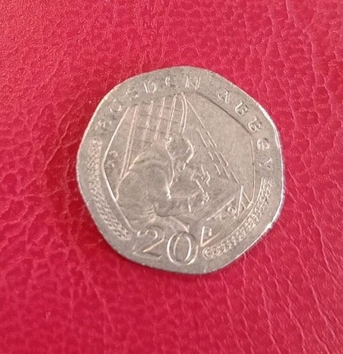 Isle man rushen abbey 20p - isle,