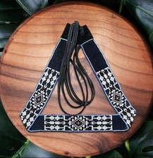 Handmade Beaded Hat Band