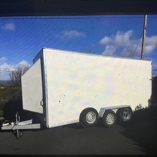 Box Trailer twin axle 16ft