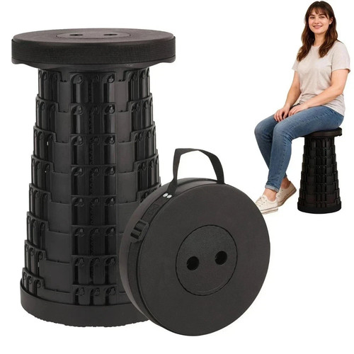 Folding camping stool strong - stool,
