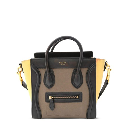 Celine tricolour leather nano - celine,