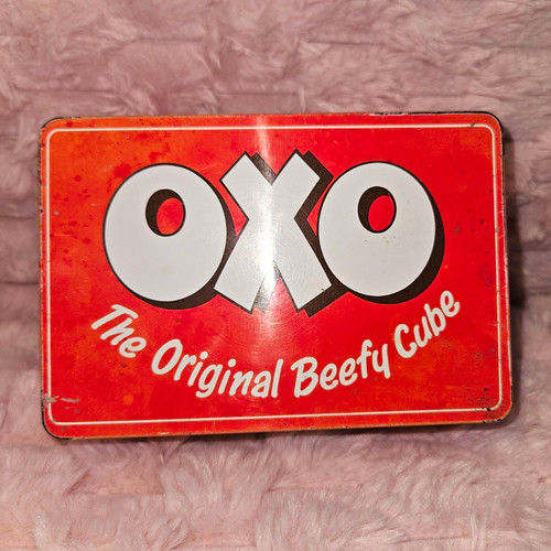 Vintage oxo cubes metal - vintage,