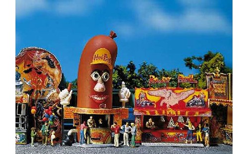 Faller hot dog - dog, man/power