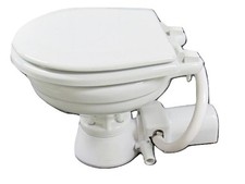 Electric Compact Marine Toilet 12V (Boat Yacht Caravan RV Motorhome)