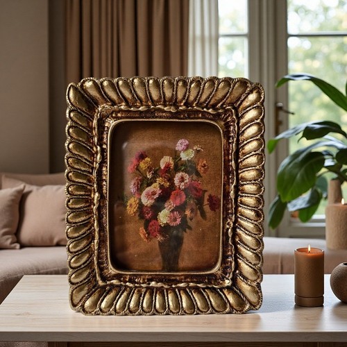 Gold resin photo - set, 5