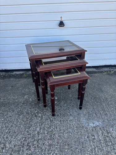 Vintage nest tables - 3,