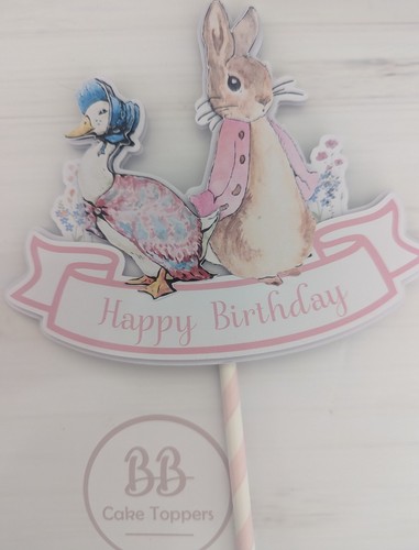 Flopsy bunny cake topper - bunny,