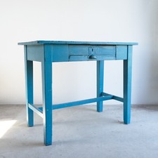 Antique French Blue Painted