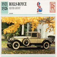 1921-1926 ROLLS ROYCE SILVER
