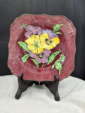 Royal Doulton Pansy Plate