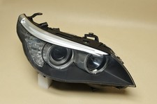 Headlight BMW 5-Series E60 E61 LCI 2007-2010 HALOGEN, right side, driver side