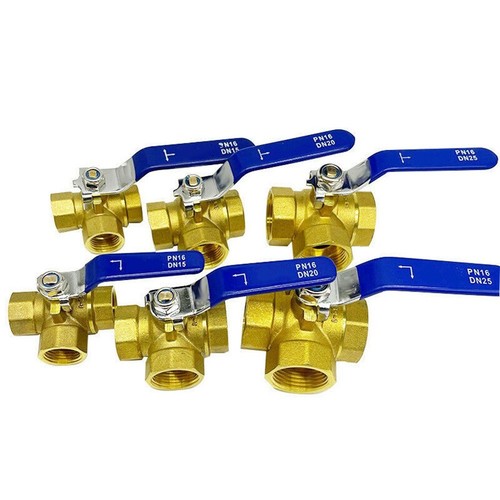 Way brass ball valve l - brass, valve,